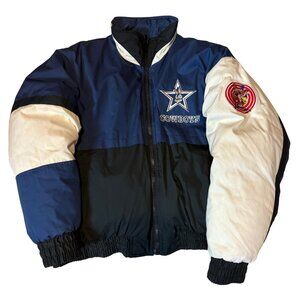 Vintage Dallas Cowboys Looney Tunes Puffer Jacket – Bugs Bunny NFL Coat